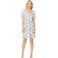 thumbnail image 2 of Hanes Women V-Neck Short Sleeve nightgowns, 2 of 2