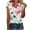 White, variant on Button Down Shirts for Women Plus Womens White Tank Top Womens Tops Dressy Casual V Neck Flutter Sleeves Red Shirts for Women Dry Fit