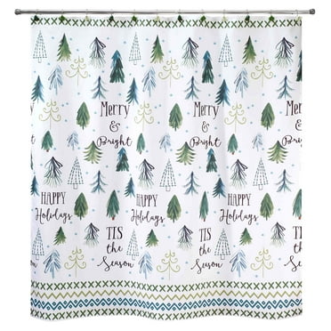 Avanti Christmas Trees Shower Curtain