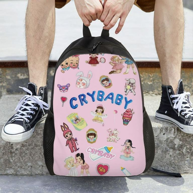 Melanie Martinez Backpack Large Capacity Schoolbag Book Bag Casual Daypack Backpacks For Women Men Kids
