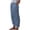 Blue, variant on Honeeladyy Work Pants for Women,Women's Comfortable Cropped Leisure Time Pants Solid Color Sweatpants Yoga Pants
