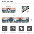thumbnail image 3 of Yayeee Faucet Mat for Kitchen Sink 30" Diatomite Long Splash Guard Pad, Floral Mountain, 2 Pack, 3 of 7