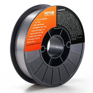 BENTISM Flux Core Welding Wire, E71T-GS 0.035-inch 10LBS, Gasless Mild Steel MIG Welding Wire with Low Splatter for All Position Arc Welding and Outdoor Use
