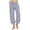 Grey, variant on EDFBUYKRS Female Women Pants Casual Plus Size Wide Leg Pants Petite Women Wide Leg Casual Pants with Pockets Lightweight High Waisted Drawstring Trousers Xl