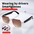 thumbnail image 2 of Smart Bluetooth Glasses - 144 Languages Real-Time Translation, Hands-Free Calls, 2 of 10
