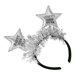 thumbnail image 1 of Diademas con purpurina, fiesta de Navidad, diademas, festival, cumpleaños, fiesta, aros para el pelo para celebraciones de Nochevieja plateados, 1 of 4