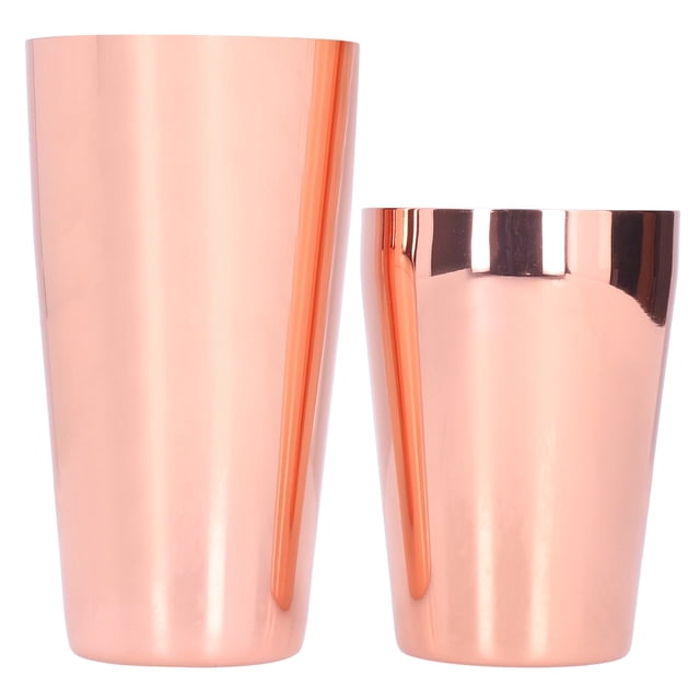 Boston Cocctel Shaker Mezclador de Acero Inoxidable Latidas de Sacudida Para Barras Tida de Té de Leche 304 Material de Gran Capacidad Fácil de Fugas Con Fondo Liso Liso Liso Liso