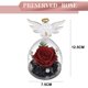 thumbnail image 2 of Angel Girl Eternal Flower Rose Glass Cover Regalo de vacaciones Decoración de rosas Regalo de cumpleaños para amigos y familiares, 2 of 5