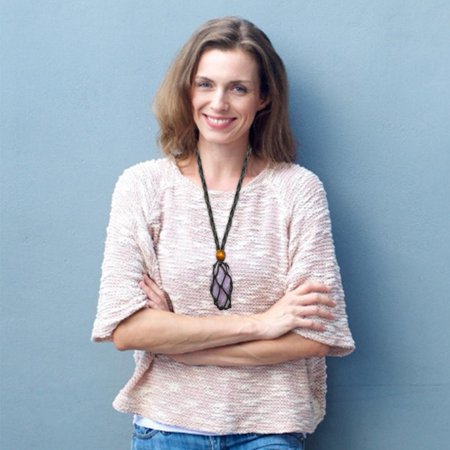 

Natural Kunzite Pendant Natural Healing Stone Necklace Lucky Love Pendant Perfect Gift for Men Women