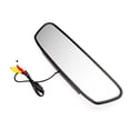 thumbnail image 3 of 5-Inch Car Rearview Mirror Monitor with Color TFT LCD Display, 16:9 Screen, PAL/NTSC Compatibility, DC 12V Power Supply, 480x272 Resolution - Black Vehicle Backup Camera Monitor with Power Wire and, 3 of 7