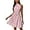 Floral Print Pink, variant on Womens Linen Shirt Dress Summer Casual Short Sleeve Button Down Mini Dresses Beach Cover Up Shirts with Pockets