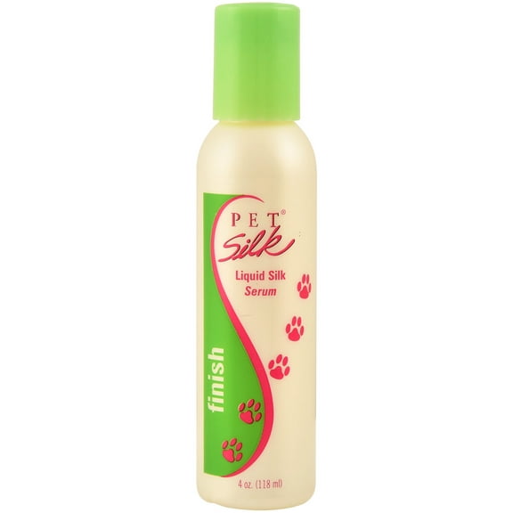 Liquid Silk Serum 4oz – Silk-Infused Conditioner for Soft, Shiny, & Manageable Coats