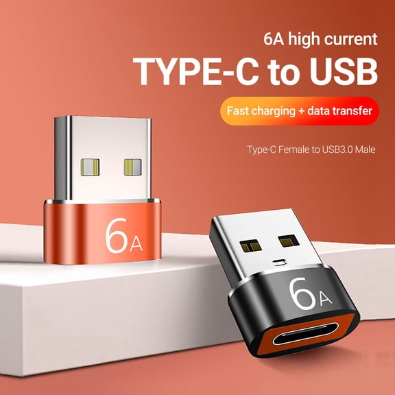 Naierhg Charger Adapter Multifunctional Fast Charging Plug Play Type-C Female to USB3.0 Male PD Data Cable Charger Converter for Mobile Phone