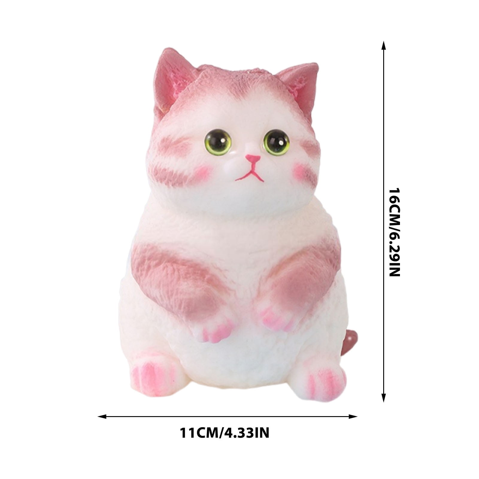 Hand-Painted Pet Stress Relief Toy, Simulation Animal Squeeze Toy, Soft Slow-Rising Anxiety Relief, Cute Desk Decor, Fun Fidget Gift For Kids Adults