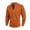 Saffron, variant on TOMVIGX Mens Quarter Zip Pullover Ruched Mock Neck Shirt Slim Fit Long Sleeve Tops Pleated Casual Sportswear Daily Wear Outfits L