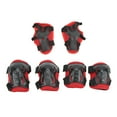 thumbnail image 2 of Roller Skating Protective Gear Roller Skates Protective Kit Adjustable Skating Protective Gear Kids Knee Elbow Guards Set Knee Elbow Guard Protector 6Pcs / Set Roller Skating, 2 of 7