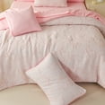 thumbnail image 5 of Koniroom 6 Pieces Pink Twin Size Comforter Set for Girls, Cute Bowknot Bed in a Bag Bedding Sets with Sheets, Pillowcases & Shams, Kids Bow Bedroom Decor, 5 of 13