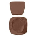 thumbnail image 6 of FRCOLOR Chair Cover Dining Chair Slipcovers Office Rotating Stretch Removable Elastic Computer Chair Protector Cover for Hotel Canteen Wedding Supplies Coffee,14.96"X14.96"X0.2", 6 of 10