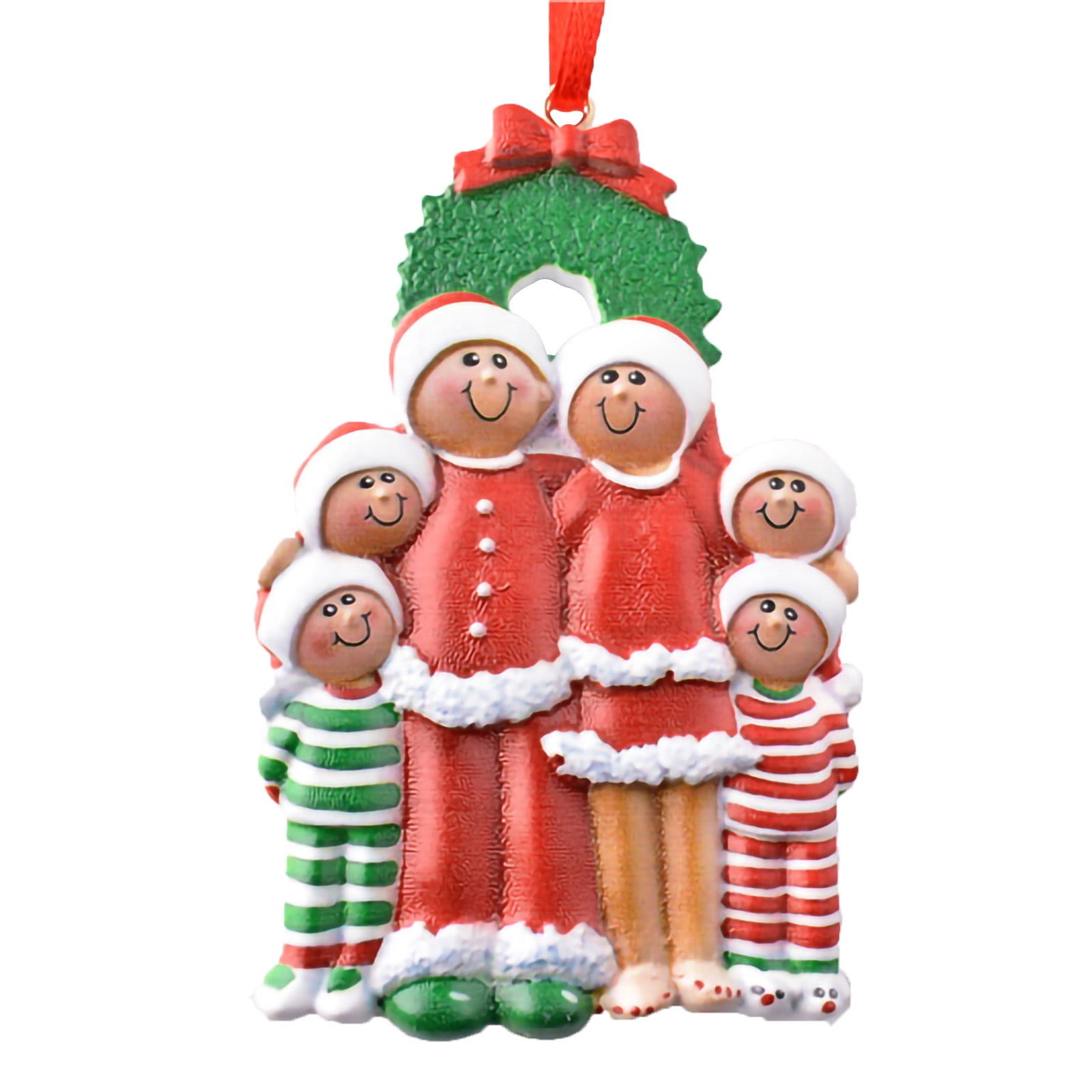 Decorate 2020 Christmas Wearing tree A Santa Face Christmas Ornament Mask Home Decor