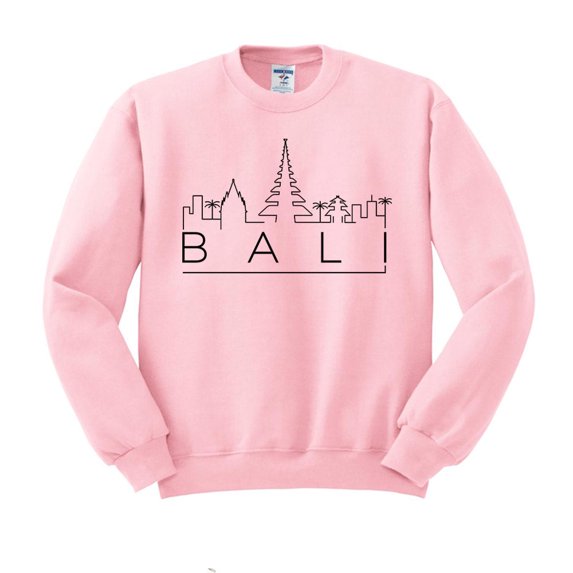 Skyline Bali Sweatshirt Unisex Small Pink