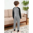 thumbnail image 5 of TSSOE Kids Boys Girls Special Needs Adaptive Autism Sensory Clothing Back Zipper Long Sleeve Full Length Jumpsuit Black 4, 5 of 7