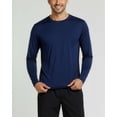 thumbnail image 3 of Real Essentials 4 Pack: Men's Dry-Fit UV Moisture Wicking UPF 50+ SPF Sun Protective Fishing Hiking Active Long Sleeve Shirt, 3 of 6