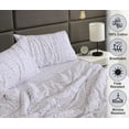 thumbnail image 3 of Ruvanti Flannel Sheets Twin Size - 100% Cotton Brushed Flannel Bed Sheet Sets - Deep Pockets 16 inches (Fits up to 18") - All Seasons Breathable & Super Soft - Warm & Cozy - 3 Pcs - Navlight, 3 of 9