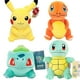 thumbnail image 2 of Anime Pokemon Charmander Squirrel Bulbasaur Plush Toys Pikachu Stuffed Doll Kawaii Collections Decorations Children's Toys, 2 of 5