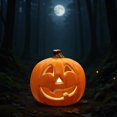 thumbnail image 4 of Lámpara Calabaza Escena LED Espeluznante Halloween para Fiesta (I), 4 of 9