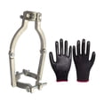 thumbnail image 1 of DOLITY Convertisseur de Tenon Carré en Métal Outil de Localisation de Banc avec Gants, 1 of 9