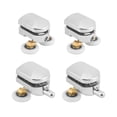 thumbnail image 3 of 4 Pcs Rouleaux de Porte de Douche 23mm Roues de Remplacement pour Portes Coulissantes de Douche (2 en Haut & 2 en Bas), 3 of 5