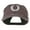 Brown, variant on Western Horseshoe Embroidered Washed Cap - White OSFM