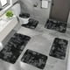 thumbnail image 2 of Alfombras de baño suaves,absorbentes y antideslizantes,alfombras de ducha de terciopelo con acolchado de espuma,alfombra gruesa lavable para el baño,el inodoro y toda la habitación del hogar., 2 of 7