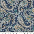thumbnail image 7 of Better Homes & Gardens 54” Width 100% Cotton Fabric, 8 Yard by the Bolt, Painterly Paisley Blue, 7 of 7