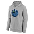 thumbnail image 2 of Women's Gray Minnesota Timberwolves Alternate Logo Pullover Hoodie, 2 of 3