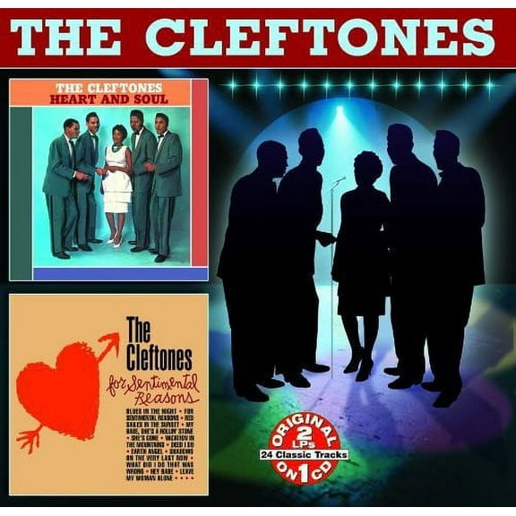 The Cleftones - Heart and Soul/For Sentimental Reasons - Music & Performance - CD