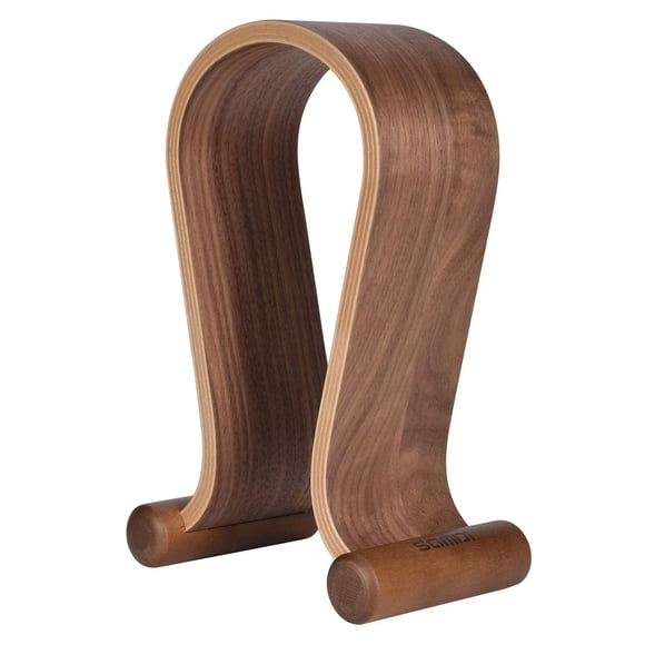 Soporte para Auriculares SAMDI SD-009Wa de Madera de Nogal Diseño Omega Universal