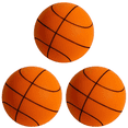 thumbnail image 1 of Juguete deportivo de baloncesto de espuma de baloncesto silencioso para niños que rebota (24 cm) naranja 3 piezas, 1 of 3