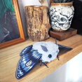 thumbnail image 2 of Blue Moth Moth plush Collectible Doll Creature Insect Interior Decor, 2 of 3