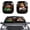 Capybara, variant on CHAQLIN Novelty Car Windshield Sun Shade with Owl Print, Foldable Reflective Sunshade UV Protection Sun Visor Heat Blocker for Front Window