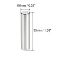 thumbnail image 3 of Uxcell Steel Pin 304 Stainless Steel Dowel Pin Cylindrical Shelf Support Pin 8mm X 35mm Silver 5pcs, 3 of 5