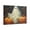 16" x 20", variant on Vintage Halloween Phantom Pumpkin Canvas Wall Art Painting,Horror Creepy Dark Poster, Halloween Gothic Artwork Picture Print Decor, Spooky Ghost Wall Decor for Bar Living Room Bedroom Party Framed
