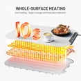 thumbnail image 4 of INKBIRD Electric Food Warming Tray, Soft Silicone Warming Mat with Temperature Control, Upgraded Heat Dissipation Design, Auto Shutdown Protection for Daily Use in Kitchens, Parties, Buffets, 4 of 8