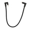 thumbnail image 1 of Bienvenido Cable de extensión USB C 10 Gbps 4K 60 Hz Cable de datos de extensión USB macho a macho derecho de 90 grados 0,3 m/1,0 pies, 1 of 8