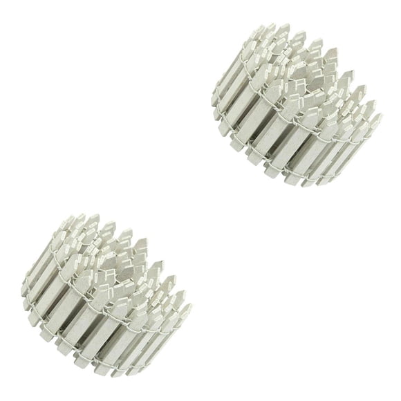 Toystoory Adorno de valla de madera en miniatura Barrera de paisaje de jardín Blanco 100x3cm Blanco 100 x 3 cm 2Conjunto