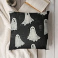 thumbnail image 3 of Halloween Black Cute Ghost Throw Halloween ation for Halloween Home ative Cushion Case for Couch Sofa., 3 of 5