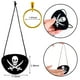 thumbnail image 4 of Set de accesorios de disfraz de pirata con rastas para Halloween, 4 of 7
