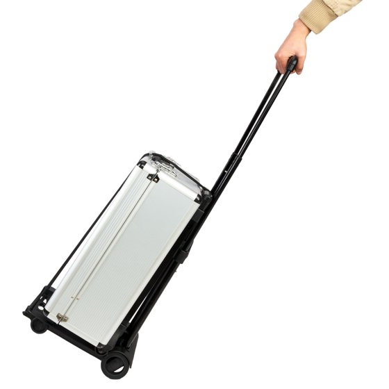 LEX Portable Mini Folding Luggage Hand Cart Compact Lightweight