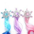 thumbnail image 4 of Pinzas para el pelo con lazo degradado, tocado, coleta, cuerdas para el pelo, peluca colorida para bebé, coleta elástica, tocado para niños, 4 of 5