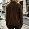 thumbnail image 6 of Enjoytime Cropped Jackets for Women Fall Fashion Long Sleeve Zip Up Jacket Plus Size Trendy Vintage Work Casual Outerwear, 6 of 6